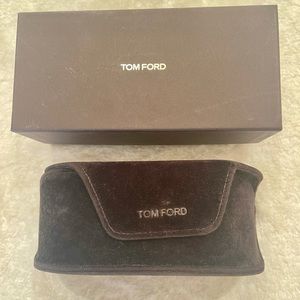 TOM FORD sunglass case and storage box